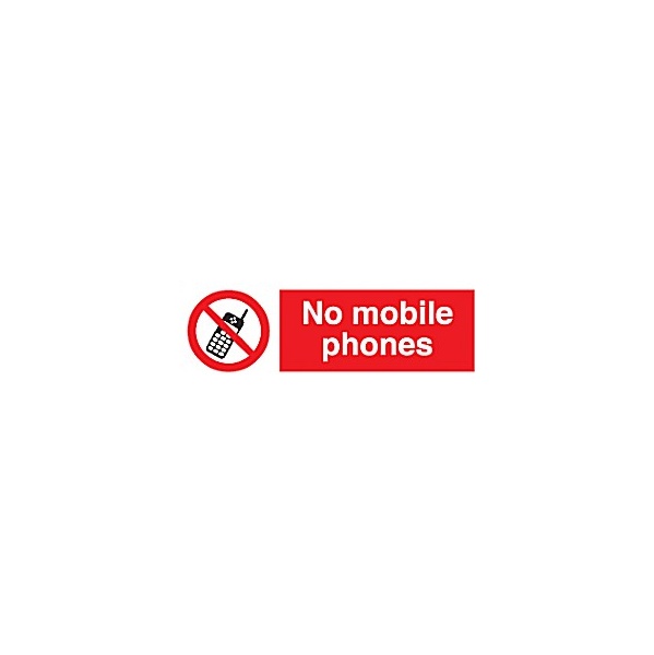 No Mobile Phones Sign