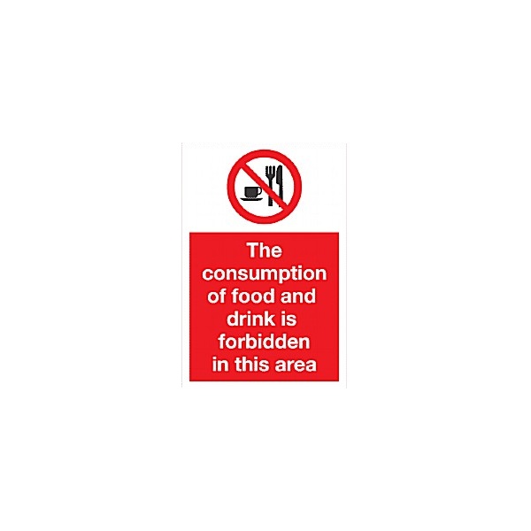 The Consumption Of Food And Drink Is Forbidden In This Area