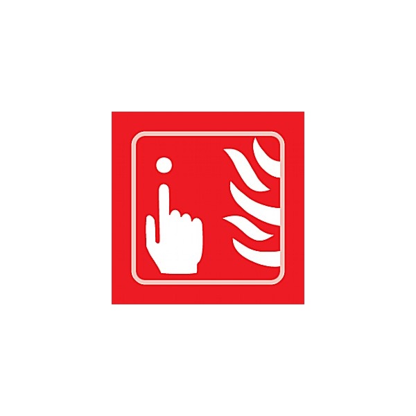 Braille Fire Alarm Button Symbol