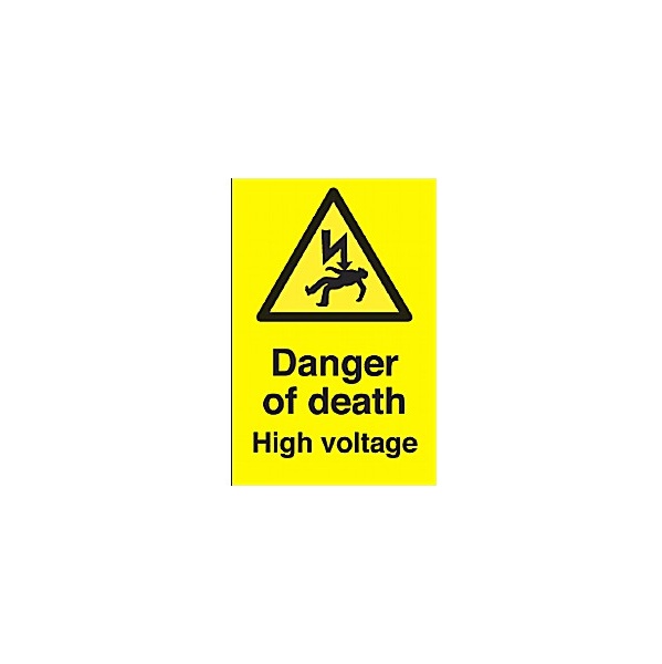 Danger Of Death High Voltage Sign