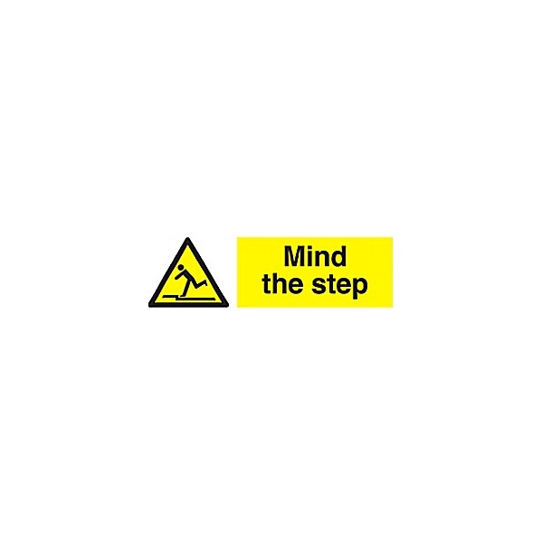 Mind The Step Sign