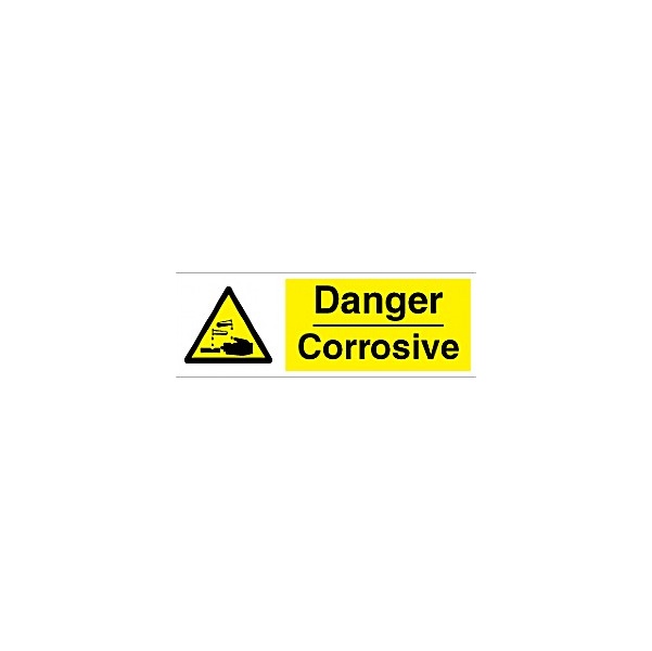 Danger Corrosive Sign | Awareness &amp; Safety Signs