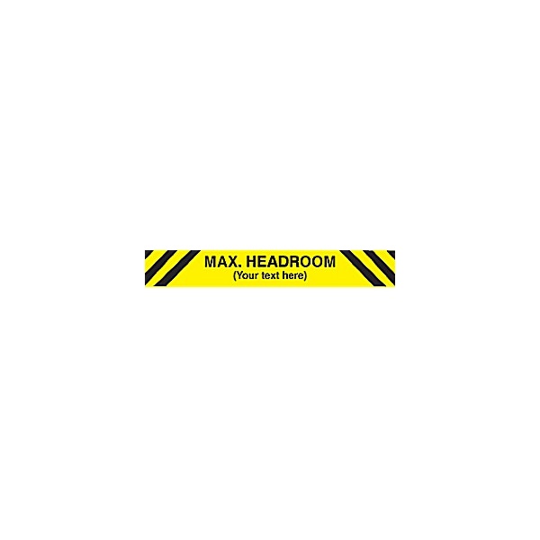 Max. Headroom Sign