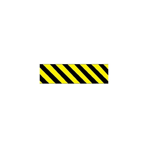 Yellow/Black Diagonal Lines
