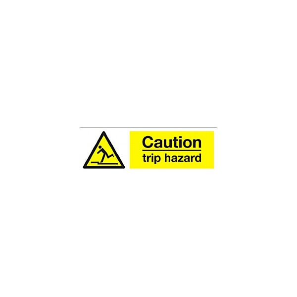 Caution Trip Hazard Sign