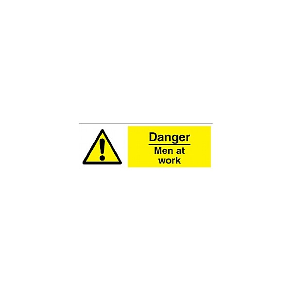 Men At Work Safety Signage - A requirement by law when there is ...