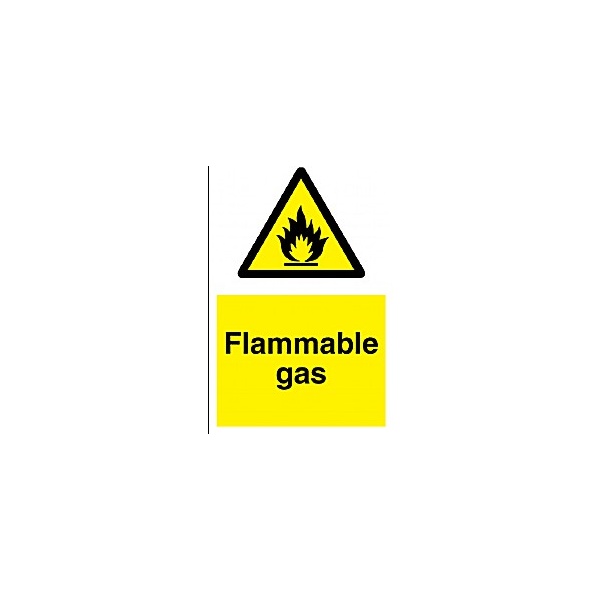 Flammable Gas Sign Awareness & Safety Signs