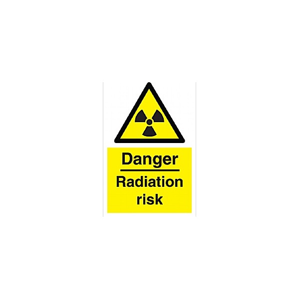 Danger Radiation Risk Sign