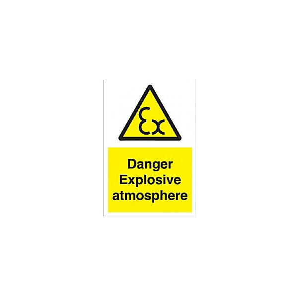 Danger Explosive Atmosphere Sign