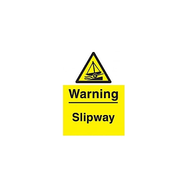 Warning Slipway Sign