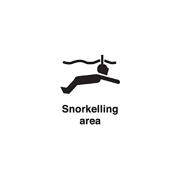 Snorkelling Area Sign