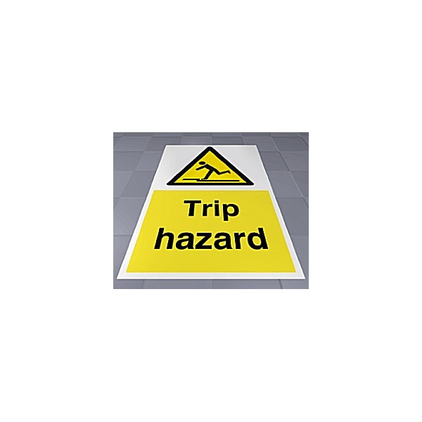 Trip Hazard Floor Sign