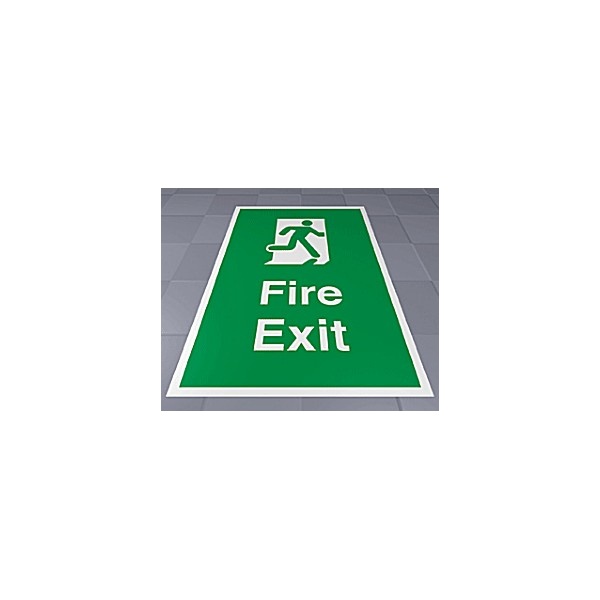 Fire Exit Floor Sign Floor Signs