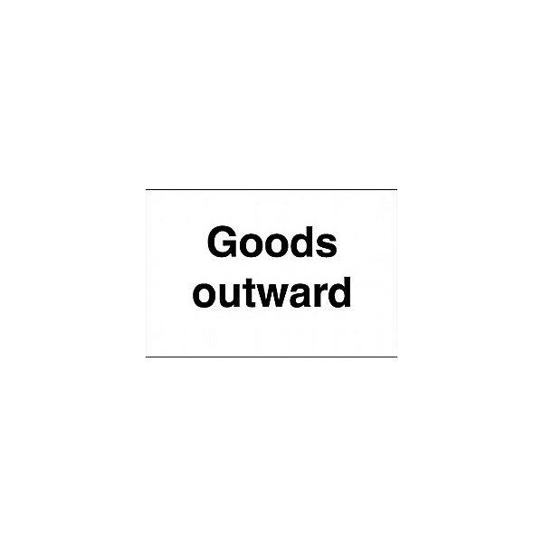 Goods Outwards Sign