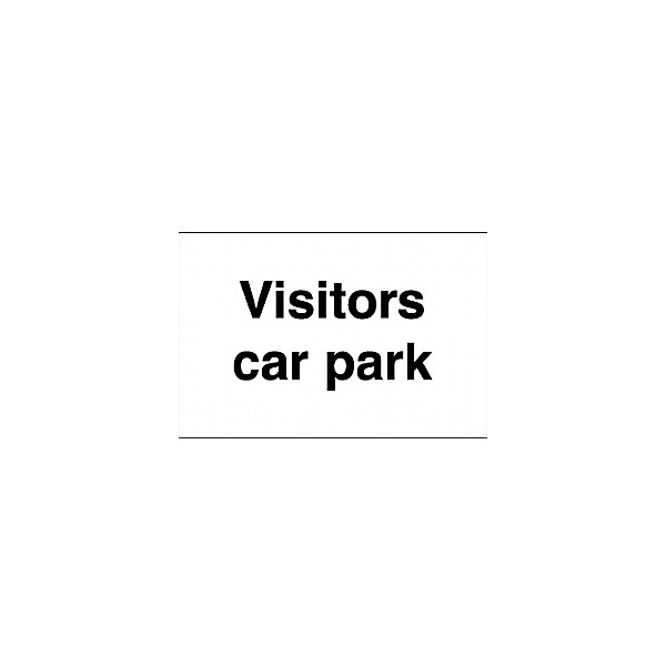 Visitors Car Park Sign