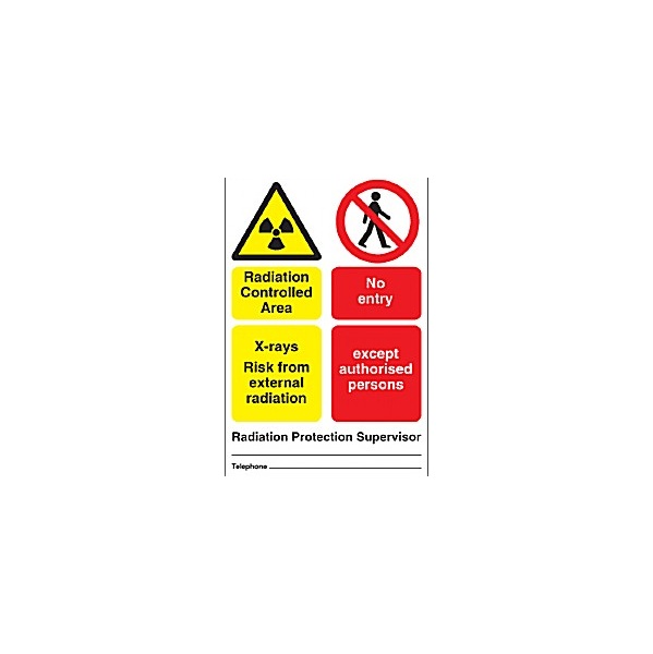 Radiation Controlled Area ...Sign (3)