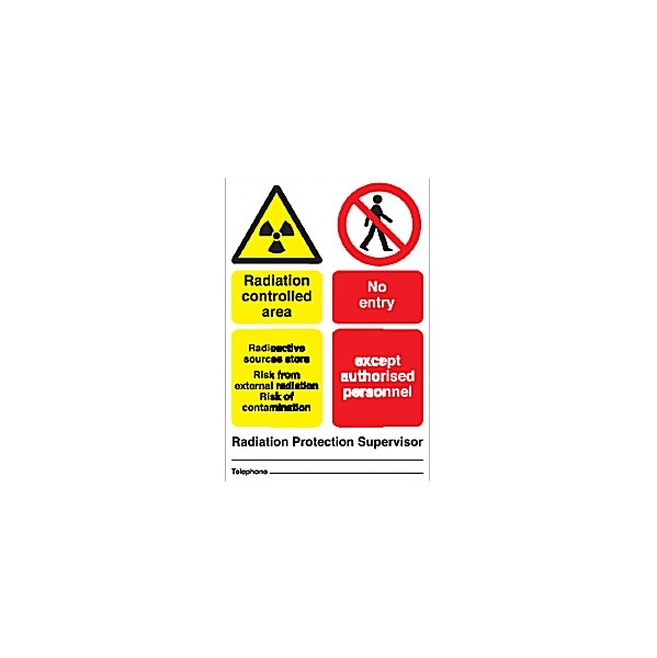 Radiation Controlled Area ...Sign (7)