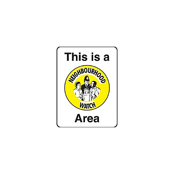 This Is A Neighbourhood Watch Area Sign