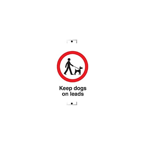 Custom Keep Dogs On Lead Sign