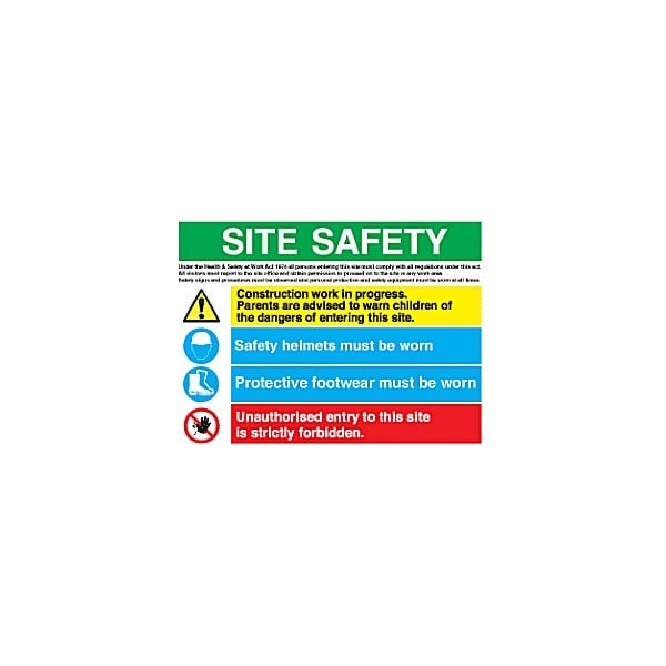 Site Safety Sign 3