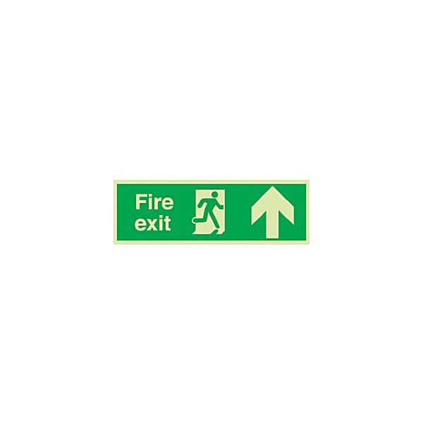 Fire Exit Up Arrow Gemglow Sign