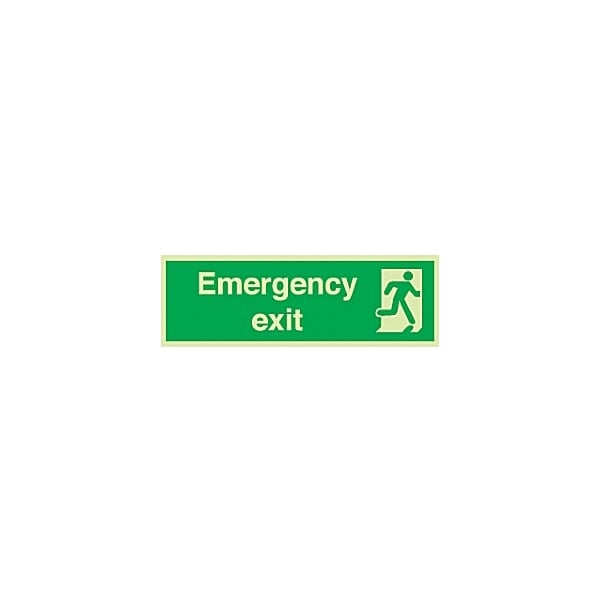 Emergency Exit Gemglow Sign