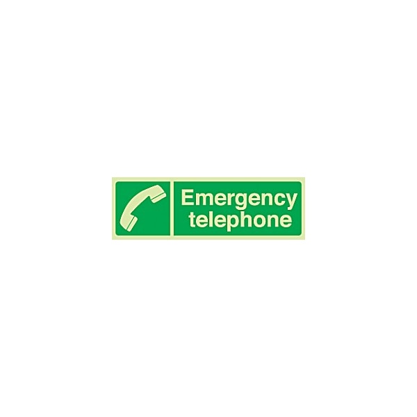 Emergency Telephone Gemglow Sign