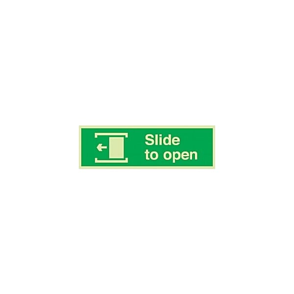 Slide (Left) To Open Gemglow Sign