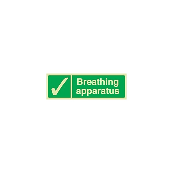 Breathing Apparatus Gemglow Sign