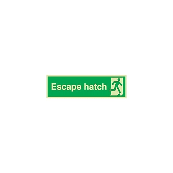 Escape Hatch Gemglow Sign