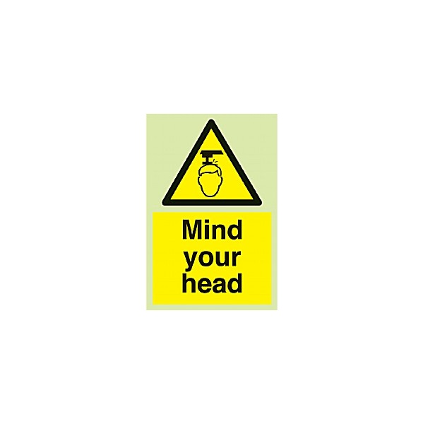 Mind Your Head Gemglow Sign