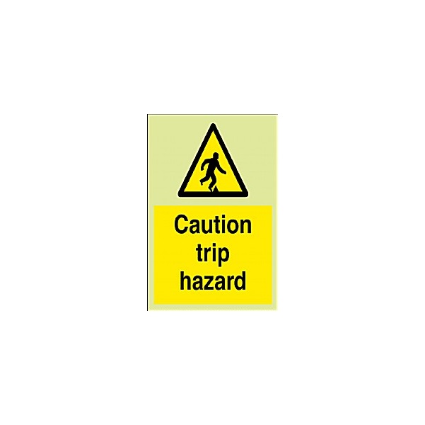 Caution Trip Hazard Gemglow Sign