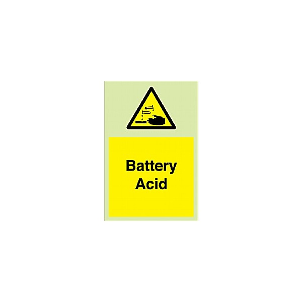 Battery Acid Gemglow Sign