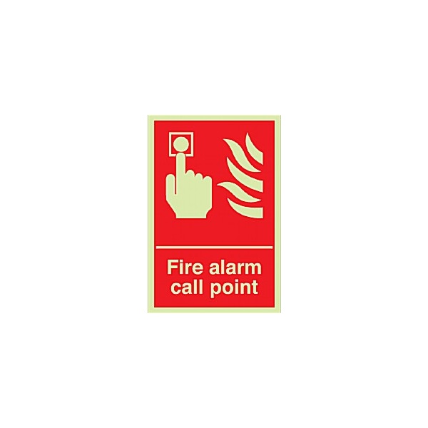 Fire Alarm Call Point Gemglow Sign