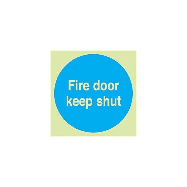Fire Door Keep Shut Gemglow Sign