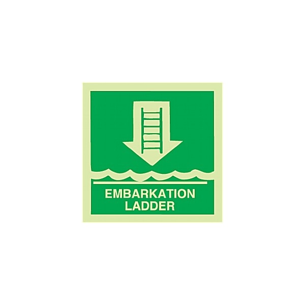 Gemglow Embarkation Ladder Sign