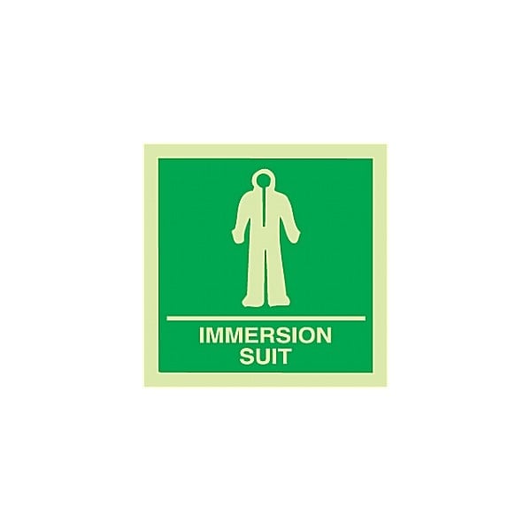 Gemglow Immersion Suit Sign