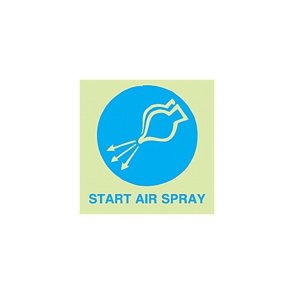 Gemglow Start Air Spray Sign