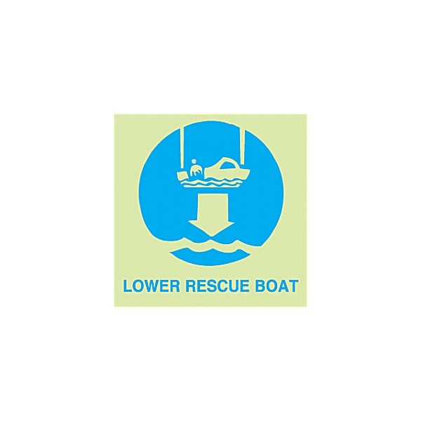 Gemglow Lower Rescue Boat Sign