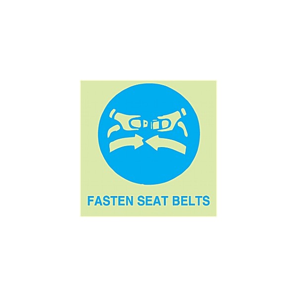 Gemglow Fasten Seat Belts Sign