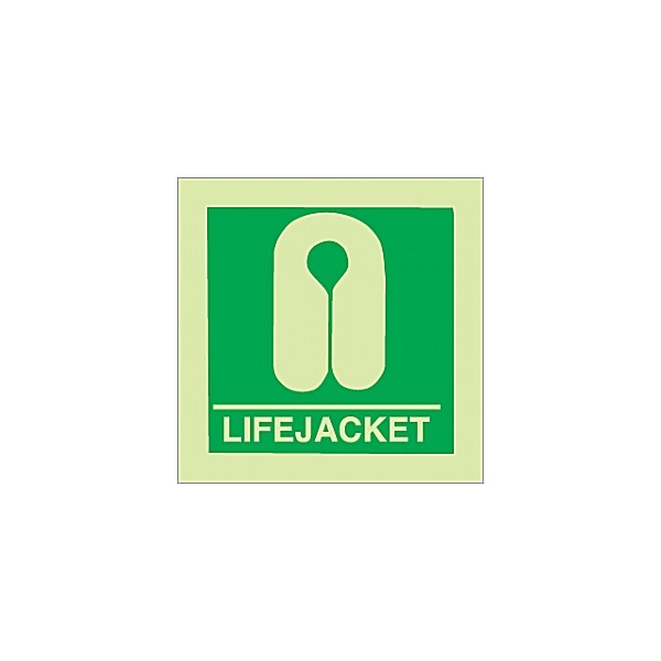 Gemglow Lifejacket Sign