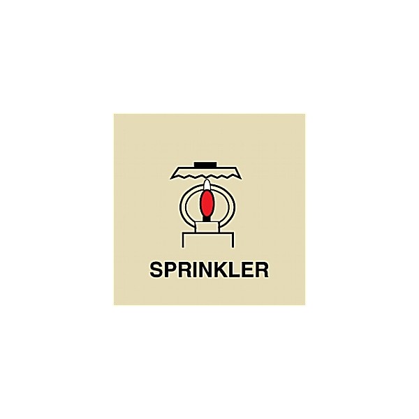 Gemglow Area Sprinkler Protected Sign