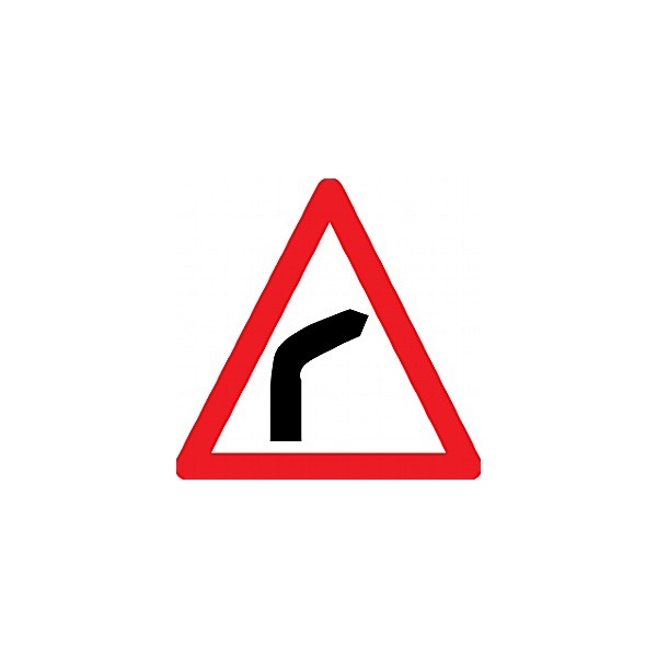 Right Bend Sign