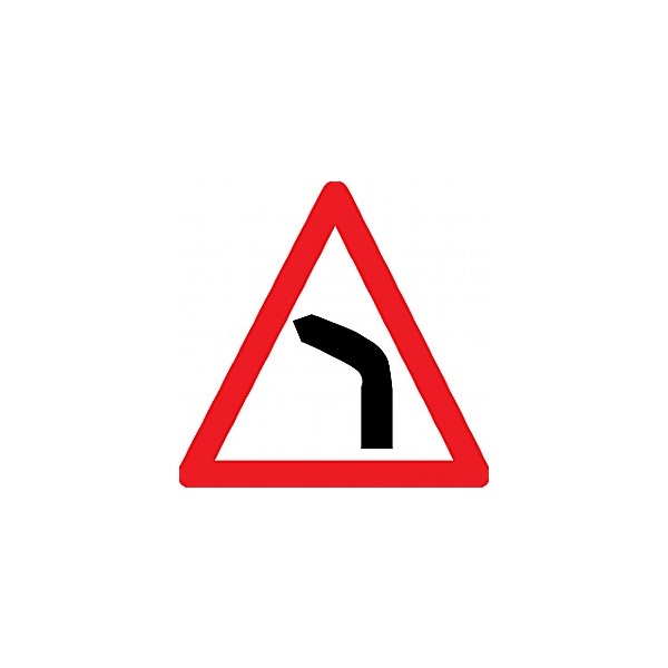 Left Bend Sign