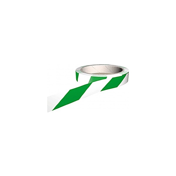 White/Green Adhesive Floor Marking Tapes
