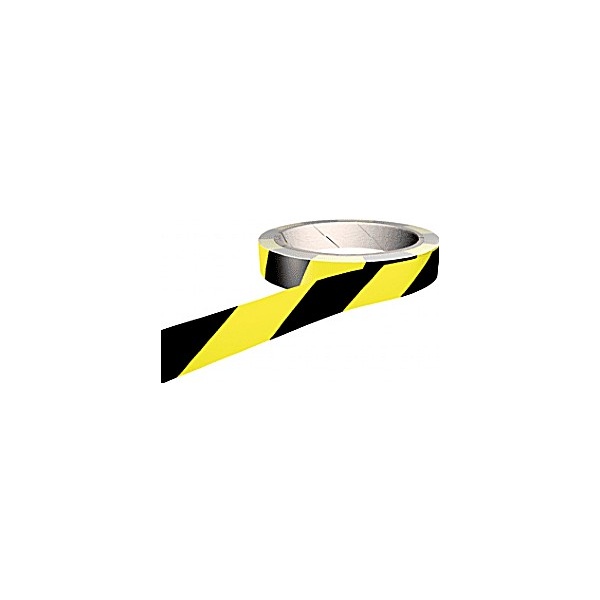 Yellow/Black Reflective Floor Marking Tapes