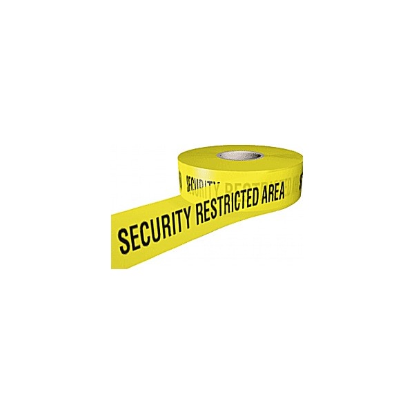 Security Restricted Area Security Tape