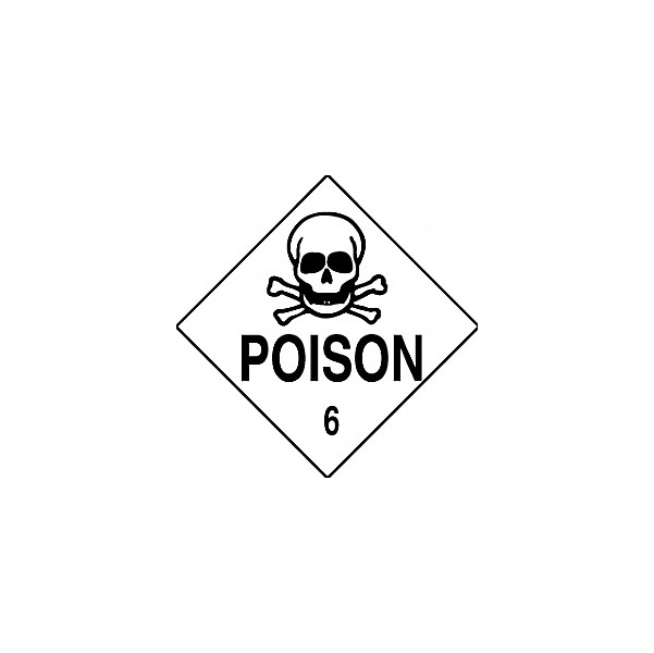 Poison Hazchem And Transport Labels