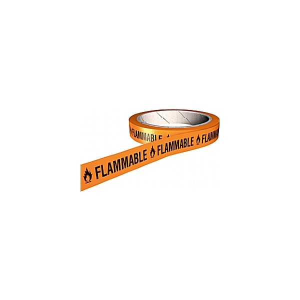 Flammable COSHH And Laboratory Tapes