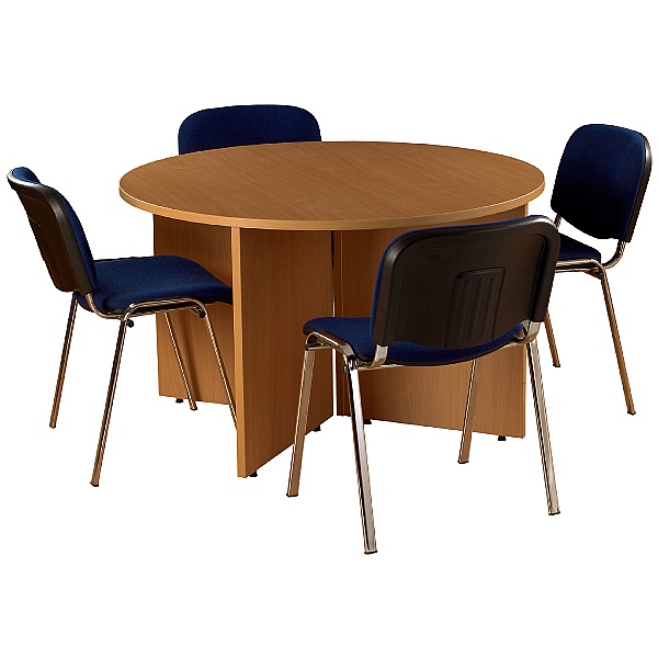 Round Meeting Table With 4 Chairs